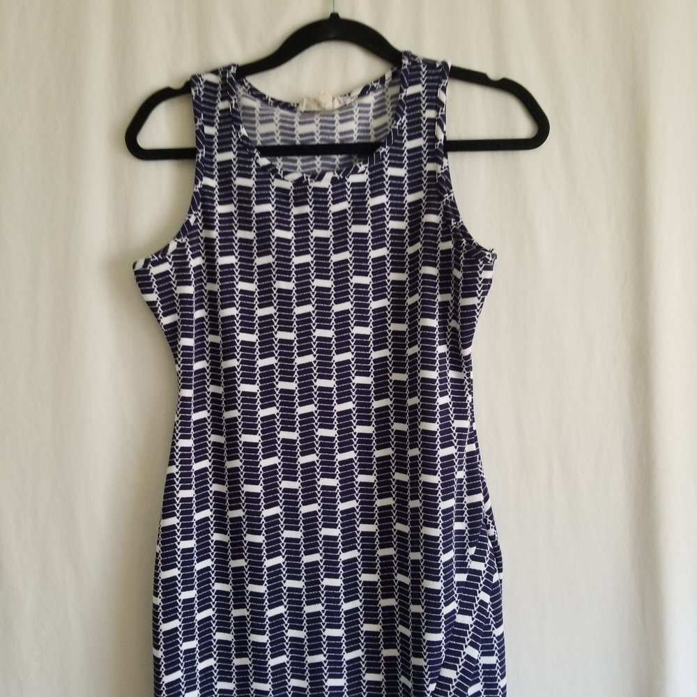 Pink Republic striped detail sleeveless dress size M (110) - Picture 4 of 7